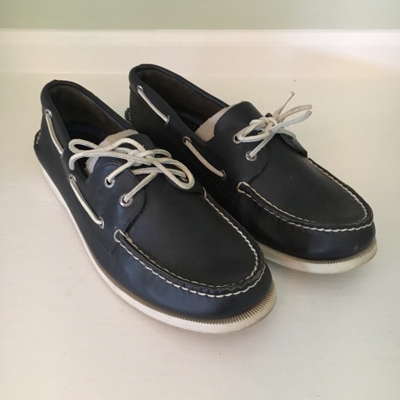 sperry top sider navy blue